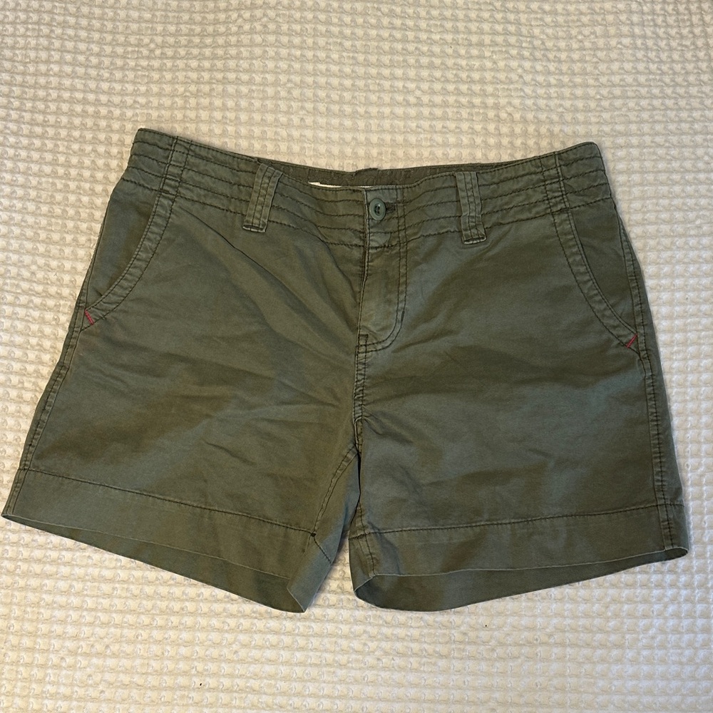 GAP Women's Olive Cargo Shorts